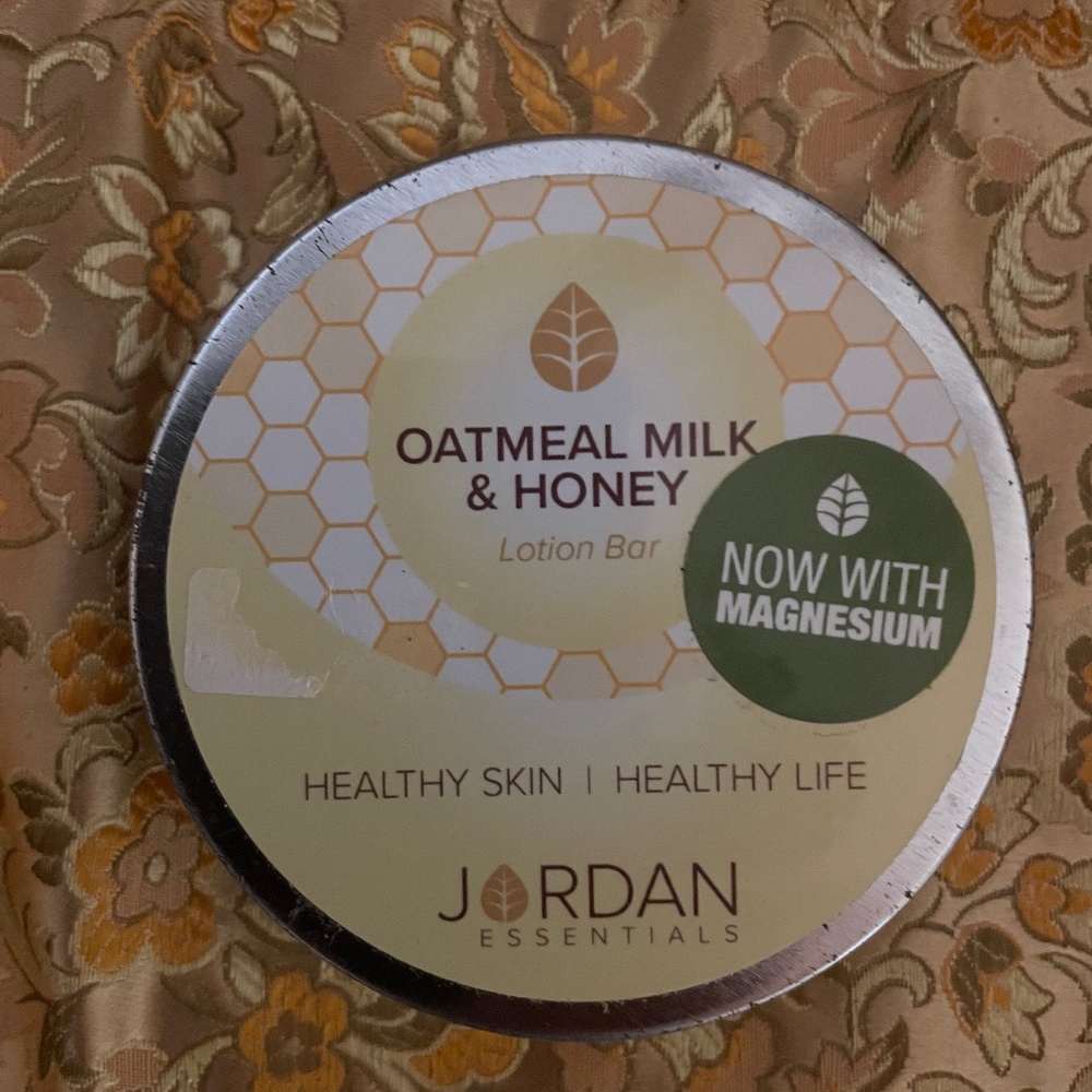 Lotion Bar Oatmeal Milk & Honey - Jordan Essentials